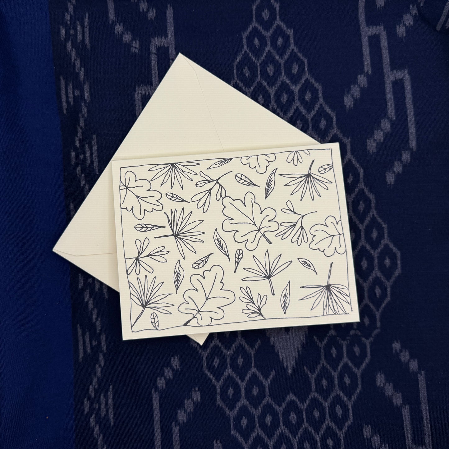 Notecard Set - Leaves and Flowers